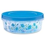 MILTON Keepex Pet Storage Jar, 1300 ml, Blue | Kitchen Container | Airtight | Food Grade | BPA Free