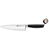 ZWILLING All Star 8 inch Chef Knife Razor Sharp German Knife Made in Company Owned German Factory with Special Formula Steel perfected for almost 300 Years Dishwasher Safe Rose Gold End Cap
