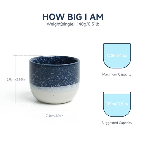 Set-of-4-Ceramic-Espresso-Cups-4-oz-Blue-White-Summer-Coastline-Design-Ideal-for-Espresso-Coffee-Tea-MoreSmall-Ceramic-Coffee-Mugs-Dishwasher-Microwave-Safe Set of 4 Ceramic Espresso Cups 4 oz Blue White Summer Coastline Design Ideal for Espresso Coffee Tea MoreSmall Ceramic Coffee Mugs Dishwasher Microwave Safe