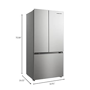   Hamilton-Beach-HBF1662-French-Door-Full-Size-Counter-Depth-Refrigerator-with-Freezer-Drawer-166-cu-ft-Stainless