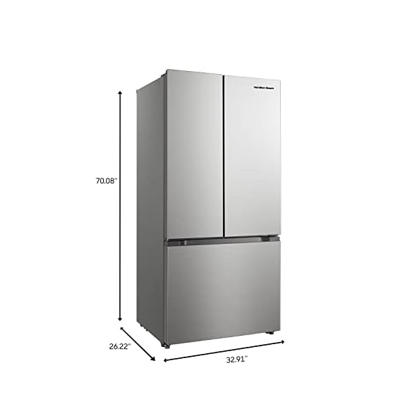   Hamilton-Beach-HBF1662-French-Door-Full-Size-Counter-Depth-Refrigerator-with-Freezer-Drawer-166-cu-ft-Stainless