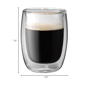 Zwilling JA Henckels Sorrento Coffee Glass Glass 2 Piece