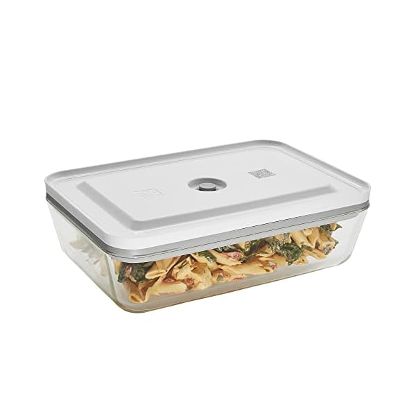 Zwilling fresh save large vacuum sealer container casserole dish with lid brownie pan lasagna pan pizza pan 115 x 79 x 32 inch  urban country home decor