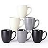   AmorArc-16oz-Coffee-Mugs-Set-of-6-Large-Ceramic-Coffee-Mugs-for-Man-Woman-Dad-Mom-Modern-Coffee-Mugs-Set-with-handle-for-TeaLatteCappuccinoCocoa-DishwasherMicrowave-Safe-Multi-Color