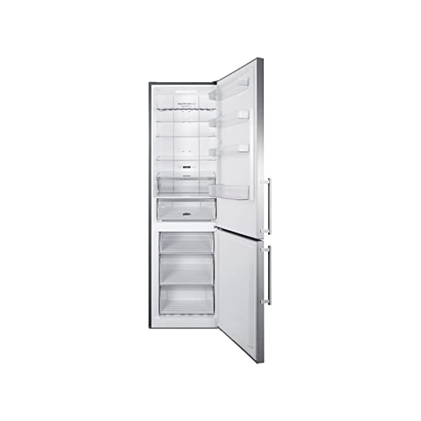  Summit-Appliance-FFBF181ES2-24-Wide-Bottom-Freezer-Refrigerator-Stainless-Steel-Door-ENERGY-STAR-Certified-Digital-thermostats-Made-in-Europe