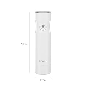 Zwilling fresh save 7 pc vacuum sealer machine starter set sous vide bags meal prep airtight food storage containers glass  urban country home decor