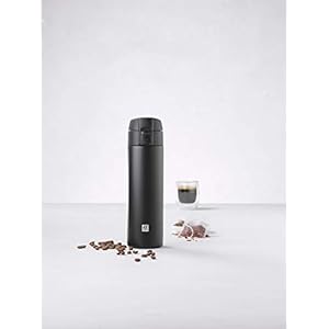 Zwilling thermo travel bottle 152 oz matte black  urban country home decor