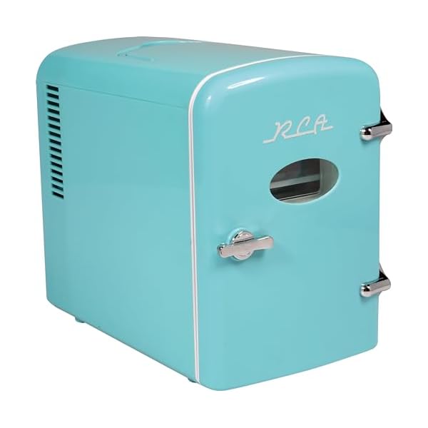   ARCTIC-CHEF-ACMIS129-CP4-RMIS129-BLUE-Mini-Retro-6-Can-Beverage-Refrigerator-Blue014-Cubic-feet
