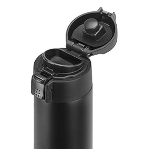 Zwilling thermo travel bottle 152 oz matte black  urban country home decor