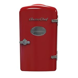 Arcticchefrmis129redminicompactrefrigeratorred014cubicfeet Urban Country Home Decor Arctic chef rmis129red mini compact refrigerator red 014 cubic feet urban country home decor