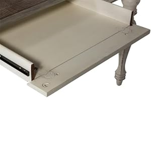 Liberty Furniture Industries Magnolia Manor Writing Desk, White Liberty Furniture Industries Magnolia Manor Writing Desk White