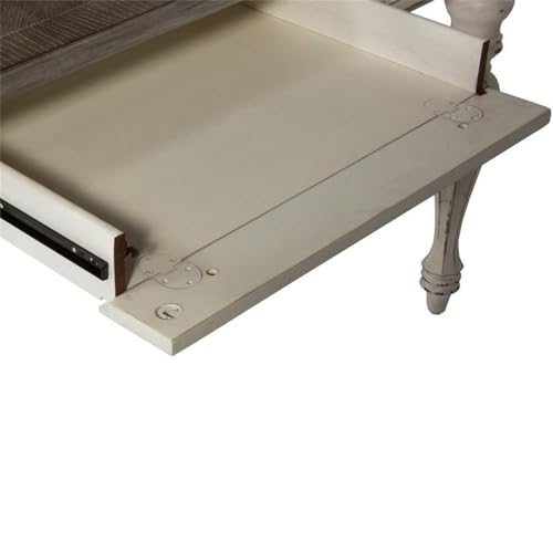 Liberty-Furniture-Industries-Magnolia-Manor-Writing-Desk-White Liberty Furniture Industries Magnolia Manor Writing Desk White