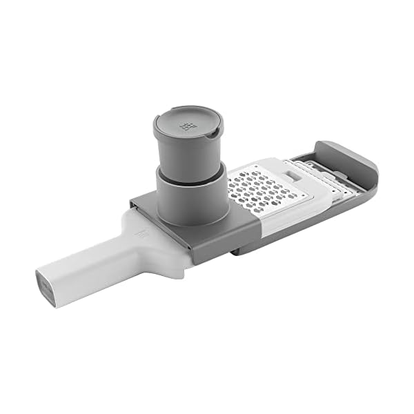   ZWILLING-Z-Cut-Multifunctional-Grater-Mandoline-Faster-Grating-Technology-Zester-Rasp-Grater-Slicer-Finger-GuardGrey