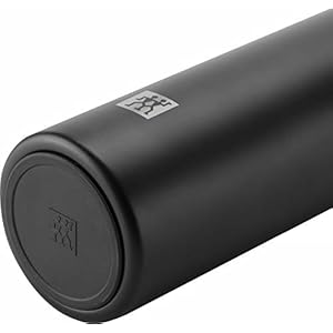 Zwilling thermo travel bottle 152 oz matte black  urban country home decor