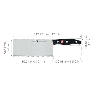   ZWILLING-Twin-Signature-7-inch-Chinese-Vegetable-Cleaver-Razor-Sharp-Made-in-Company-Owned-German-Factory-with-Special-Formula-Steel-perfected-for-almost-300-Years-German-Knife