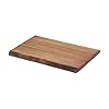 Rachael ray pantryware wood cutting board wood serving board 17 inch x 12 inch brown  urban country home decor