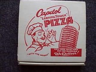 Capitol "Leaning Tower" Pizza (Capitol Records 12 Song Sampler)