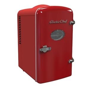 Arcticchefrmis129redminicompactrefrigeratorred014cubicfeet Urban Country Home Decor Arctic chef rmis129red mini compact refrigerator red 014 cubic feet urban country home decor