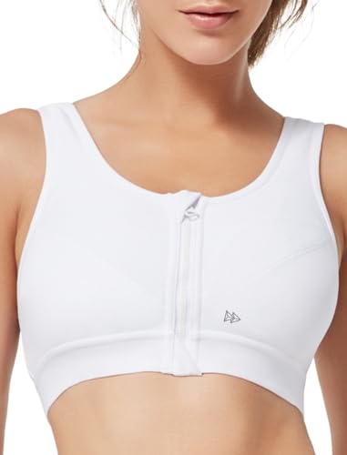 Yvette-Sport-BH-Damen-mit-Vorderverschluss-ohne-Dicker-Polsterung-starker-Halt-Fitness-Bra
