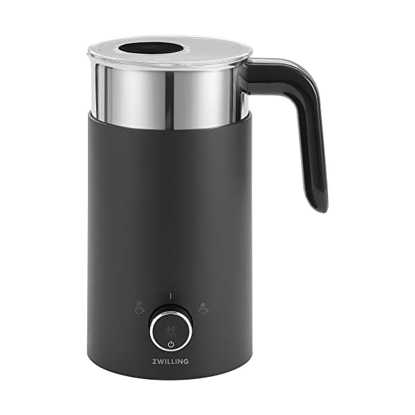   ZWILLING-Enfinigy-Milk-Frother-Hot-and-Cold-Foam-Electric-Milk-Frother-Velvety-Creamy-Microbubbles-for-Milk-and-Plant-based-Milk-Substitutes-Black