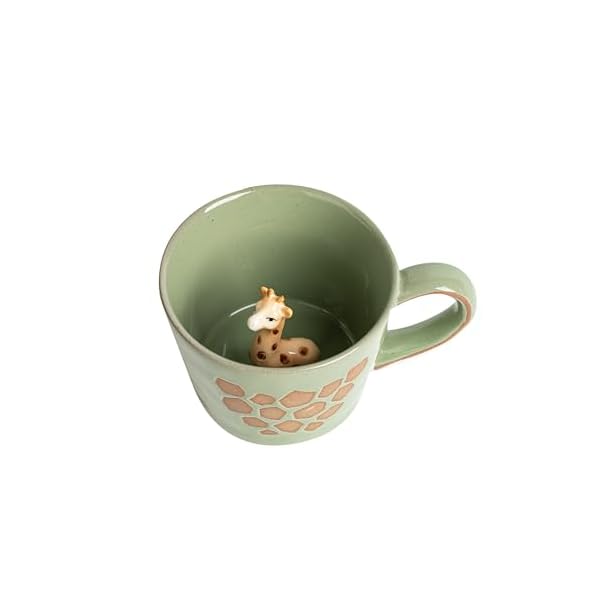   DIHOclub-Giraffe-Coffee-Cup-Ceramic-3D-Wild-Animal-Inside-MugCute-Cartoon-Handmade-Figurine-MugsHoliday-and-Birthday-Gift-for-Coffee-Milk-Tea-Lovers12-OGreen-Giraffe