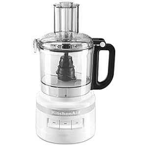 Kitchenaid 7 cup food processor plus chop puree knead shred slice kfp0719wh white renewed  urban country home decor