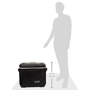 Coleman Xtreme 50qt Wheeled Cooler Extra Walled Insulation Keeps Ice up to 5 Days Portable Rolling Hard Chiller