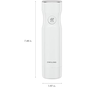 ZWILLING Fresh Save Handheld Vacuum Sealer Machine for Easy Storage