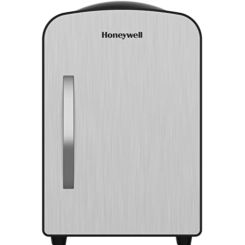 Honeywell 4 Liter Personal Fridge Cools Or Heats Provides Compact Storage For Skincare Snacks Or 6 12oz Cans
