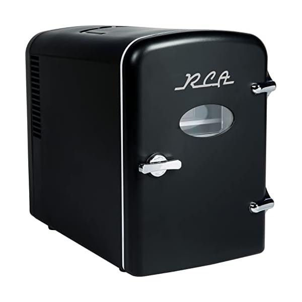   ARCTIC-CHEF-Mini-Retro-6-Can-Beverage-Refrigerator-Black-RMIS129-BLACK-015-Cubic-feet