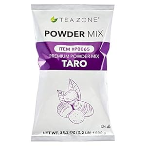 Tea Zone Taro Milk Tea Powder for Boba and More – 2.2 lb Instant Drink Mix (Made in USA)