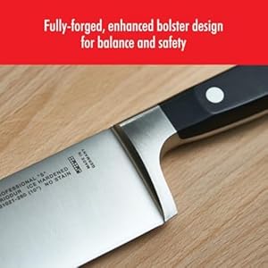 Zwilling professional s 3 piece razor sharp german starter knife set made in company owned german factory with special formula steel perfected for almost 300 years dishwasher safeblack  urban country home decor
