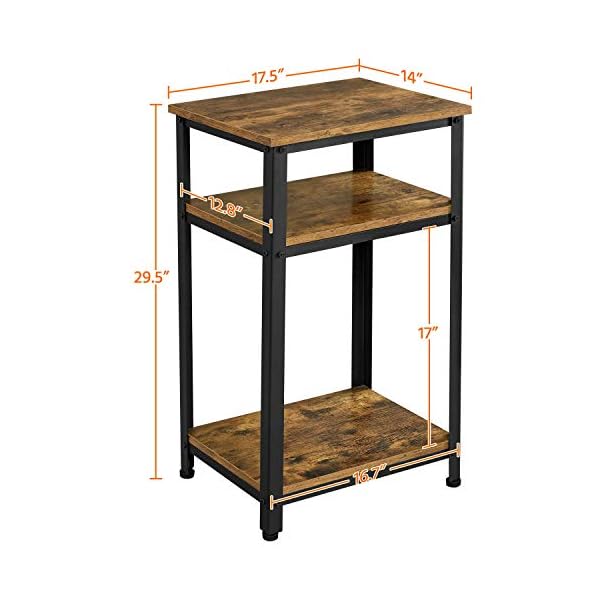  Topeakmart-3-Tier-End-Table-Industrial-Side-Telephone-Table-with-Storage-Shelf-for-Living-Room-Rustic-Brown
