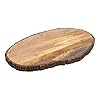   GoCraft-Oval-Wooden-Cutting-Board-with-Tree-Bark-Rim-Mango-Wood-Live-Edge-Chopping-Prep-Serve-Board-Charcuterie-Platter-17-x-10