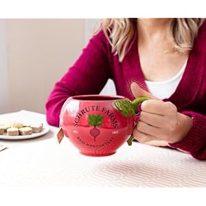   Silver-Buffalo-The-Office-Schrute-Farms-Rustic-Ceramic-3D-Sculpted-Mug-20-Ounces