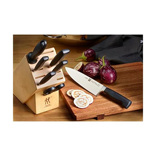   ZWILLING-JA-Henckels-Four-Star-Anniversary-8-pc-Knife-Block-Set