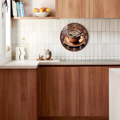 Kitchen-Wall-Clocks-for-Farmhouse-Deco-Coffee-Cup-Clock-Battery-Operated-12-inch-Rustic-Wall-Clock-Silent-Non-Ticking-for-Office-Bedroom-Living-Room Kitchen Wall Clocks for Farmhouse Deco Coffee Cup Clock Battery Operated 12 inch Rustic Wall Clock Silent Non Ticking for Office Bedroom Living Room