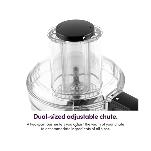   nutribullet-NBP50100-Food-Processor-450-Watts-with-7-Cup-Capacity-and-Stainless-Steel-Slice-Shred-Chop-and-Dough-Attachments-Black