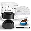   Nessus-Reusable-Vertuo-Capsule-Kit-ALSeal-EZ-FIT-for-Reusable-Nespresso-Pods-with-100-Pcs-Aluminum-Foil-Seal-Lids-Holder-Brush-for-Refilling-Nespresso-Vertuo-Pods-Reusable-Vertuoline-Pod