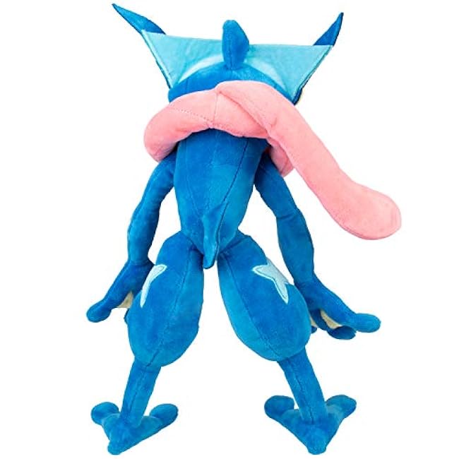Pok¨¦mon 12 Large Greninja Plush - Officially Licensed - Quality & Soft Stuffed Animal Toy - Add Greninja to Your Collection! - Great Gift for Kids, Boys, Girls & Fans of Pokemon
