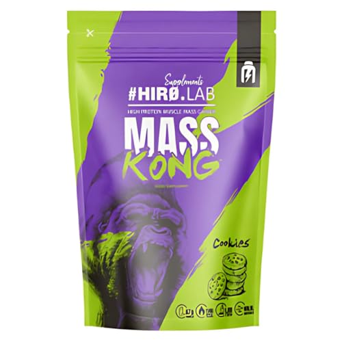 HIROLAB-Mass-Kong-1000g-191G-Carbohydrates-67G-Protein-Mass-Gainer-increase-the-size-of-your-muscle-mass-Cookies