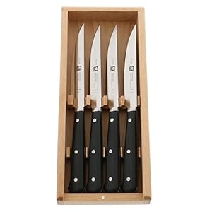 Zwilling steak knives silver  urban country home decor