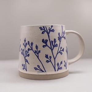 Handmadeceramiccoffeemug16ozcoffeecup450mlheavymugidealforgreenteaorcoffeelargecoffeemughandpaintedfloraldesignpotterymugcutecoffeemugsforwomenlattemugs Urban Country Home Decor Handmade ceramic coffee mug 16 oz coffee cup 450 ml heavy mug ideal for green tea or coffee large coffee mug hand painted floral design pottery mug cute coffee mugs for women latte mugs urban country home decor