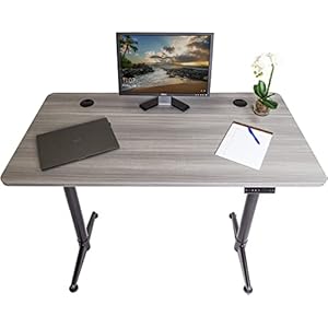 ApexDesk Vortex Series M Edition 60" Electric Height Adjustable Standing Desk with Memory Controller, Rustic Grey ApexDesk Vortex Series M Edition 60 Electric Height Adjustable Standing Desk with Memory Controller Rustic Grey