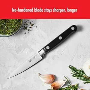 Zwilling professional s 3 piece razor sharp german starter knife set made in company owned german factory with special formula steel perfected for almost 300 years dishwasher safeblack  urban country home decor