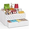   Farmhouse-Wooden-Coffee-Bar-Organizer-Countertop-Station-With-Drawer-Pods-Holder-Storage-Basket