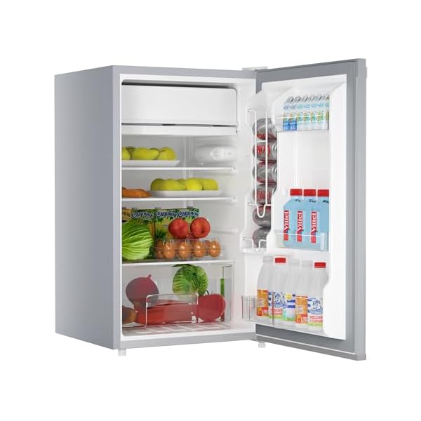   43-CuFt-Mini-Fridge-With-Freezer-Single-Door-Mini-Fridge-w7-Settings-Temperature-Adjustable-Mini-Refrigerator-for-Apartment-Bedroom-Office-Dorm-Grey