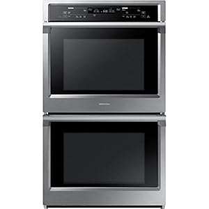 Samsung Appliance NV51K6650DS 30″ 10.2 cu. ft. Total Capacity Electric Double Wall Oven with Top Broiler,in Stainless Steel