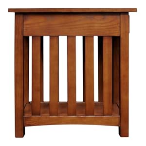 Leickhome8202missionimpeccableendtablewithdrawermadewithsolidwoodnarrowsidetableforlivingroombedroommediumoakfinish Urban Country Home Decor Leick home 8202 mission impeccable end table with drawer made with solid wood narrow side table for living room bedroom medium oak finish urban country home decor