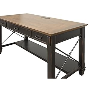 Martin Furniture Hartford Writing Desk, Brown Martin Furniture Hartford Writing Desk Brown
